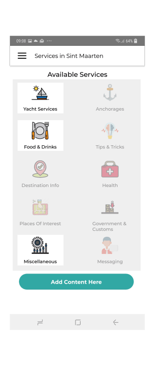 CruisersLINK Services for Provisioning